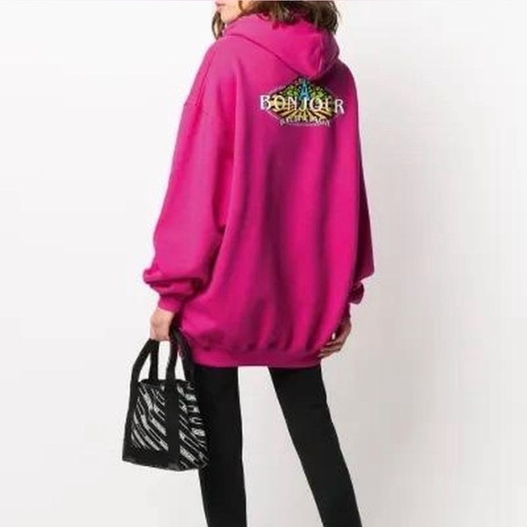 Balenciaga 2019 Bonjour Hoodie
